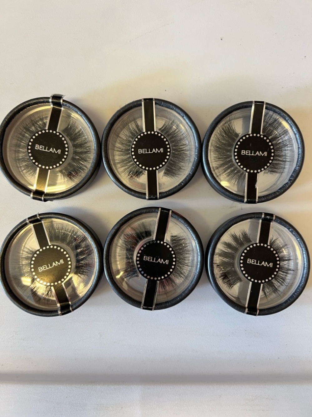Bellami HD Mink Lash Collection Bundle 6 Pairs Gleam Twitch Gaze Coquette New